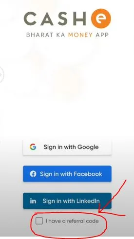 Eer this promo code in the referral code field