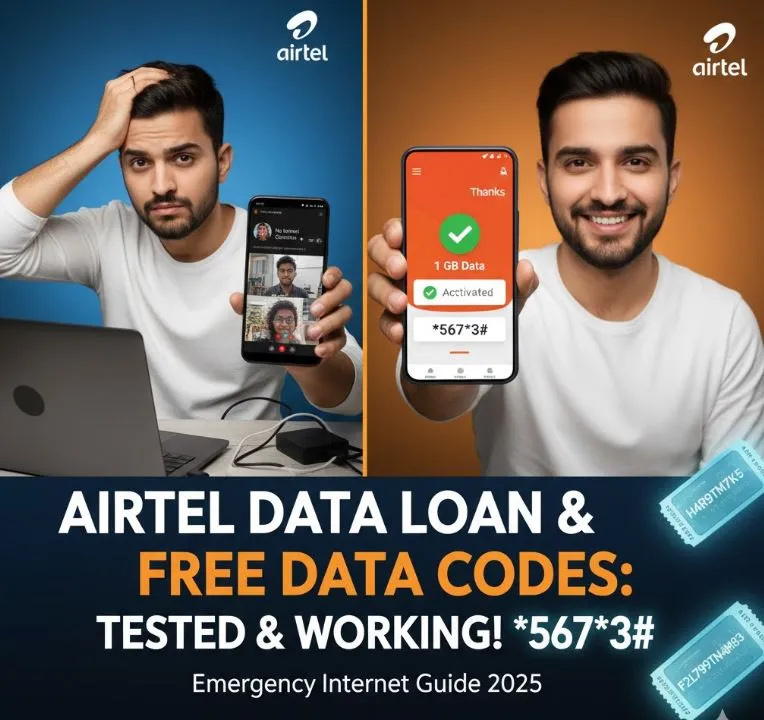 Airtel Data Loan banner