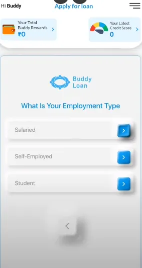 Select Employment type option 